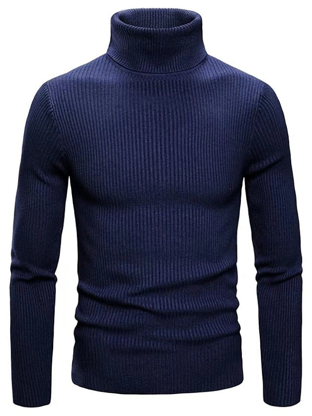 Tom Polo – maglione di lana moderno per uomini