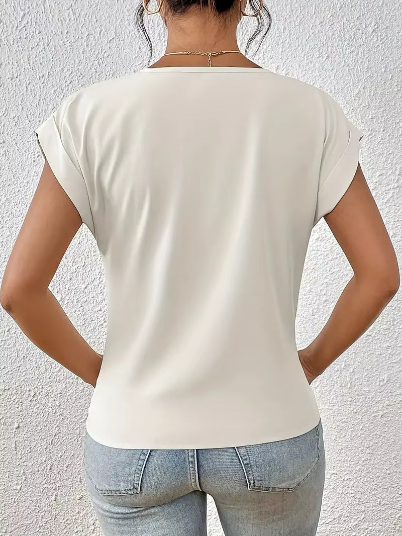 Giorgia™ | Top Elegante con Drappeggio