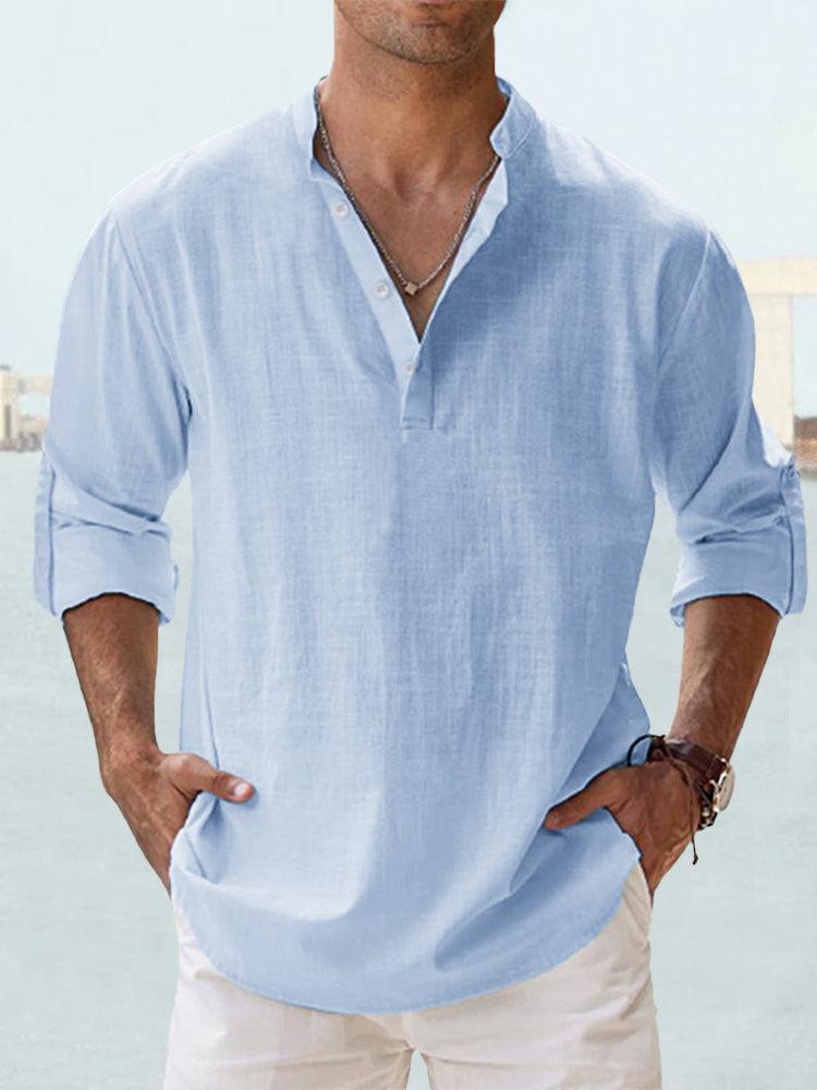Lorenzo | T-shirt in lino comoda