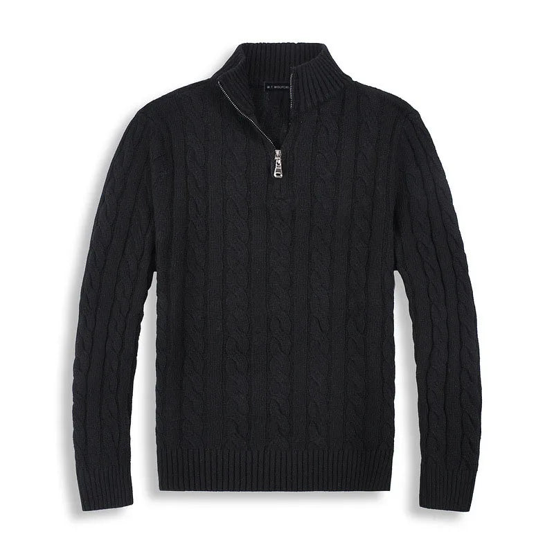 Adrien - Maglione con mezza zip