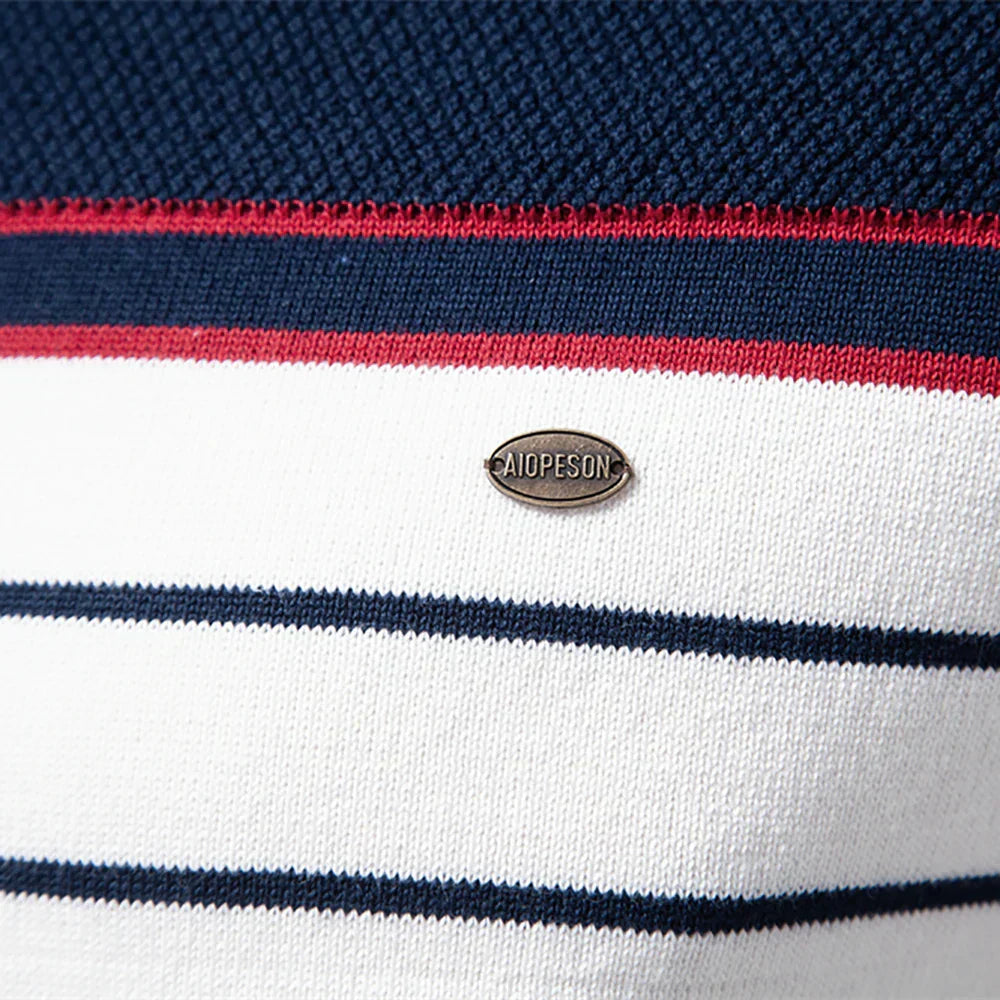 Augustin™ | Pull Rayé Marin