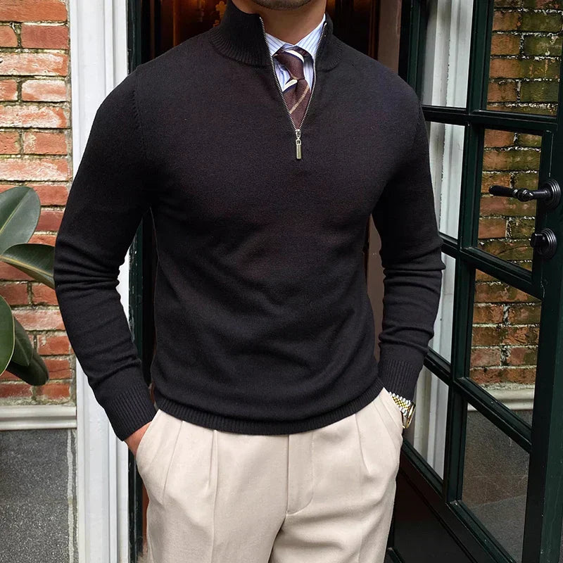 Samer - Mezza Cerniera Maglione Uomo