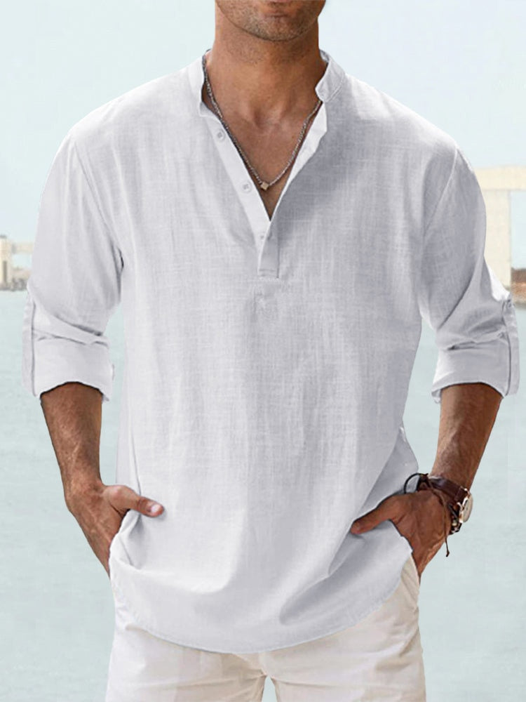 Lorenzo | T-shirt in lino comoda