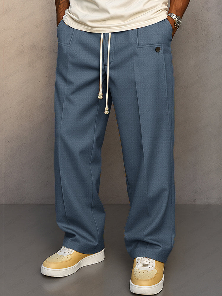 SILVORO | PANTALONI ELEGANTI CON LACCIO