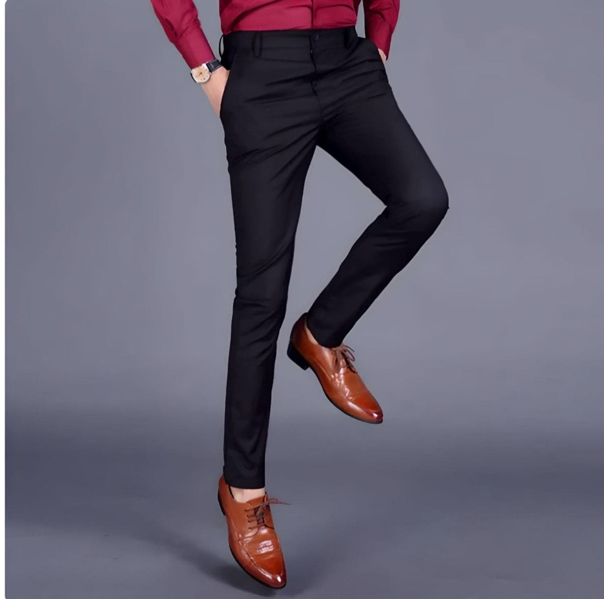 Éric – Pantaloni Elastici da Uomo