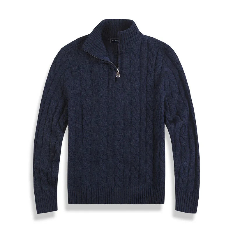 Adrien - Maglione con mezza zip