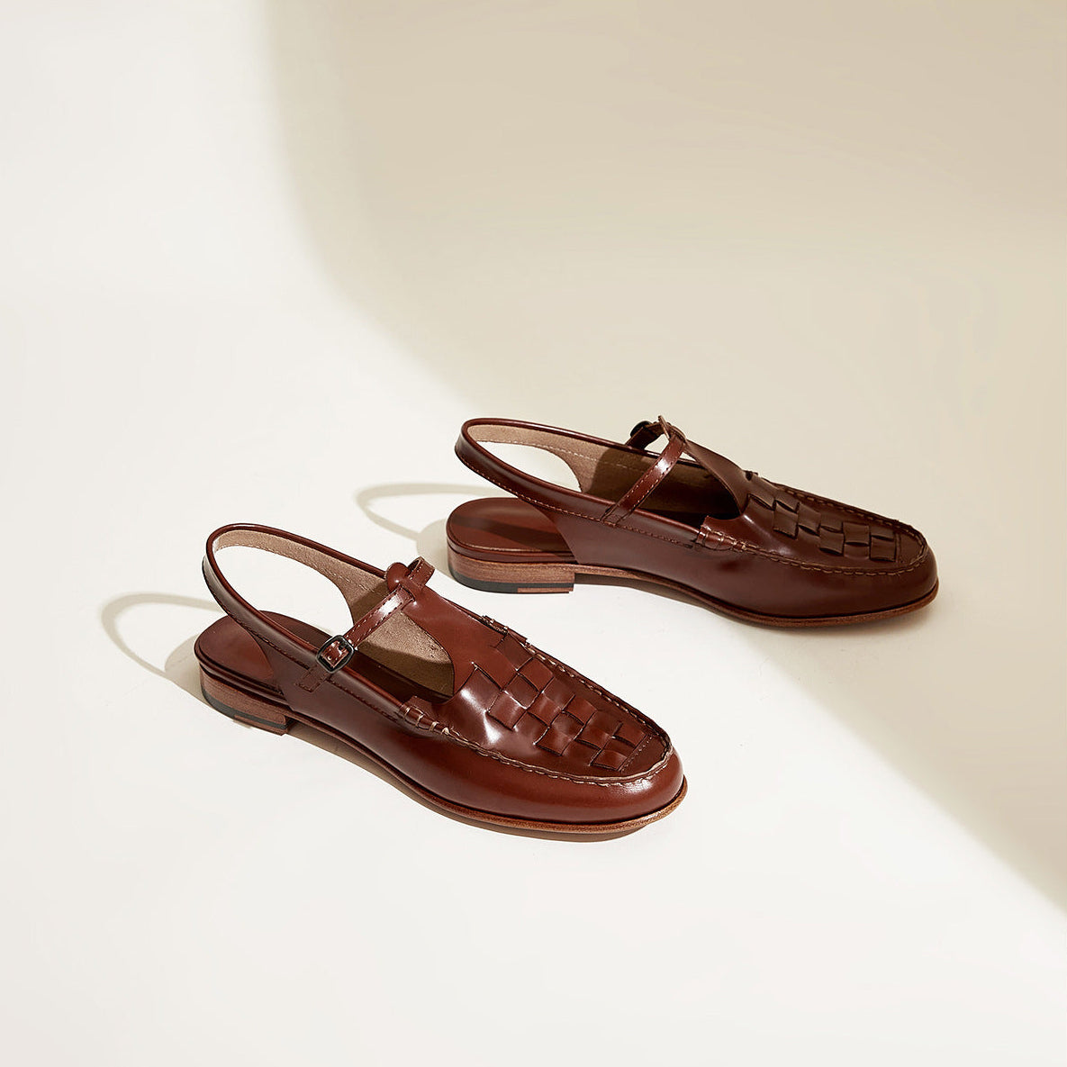 Palermo™ | Sandali in Pelle Intrecciata