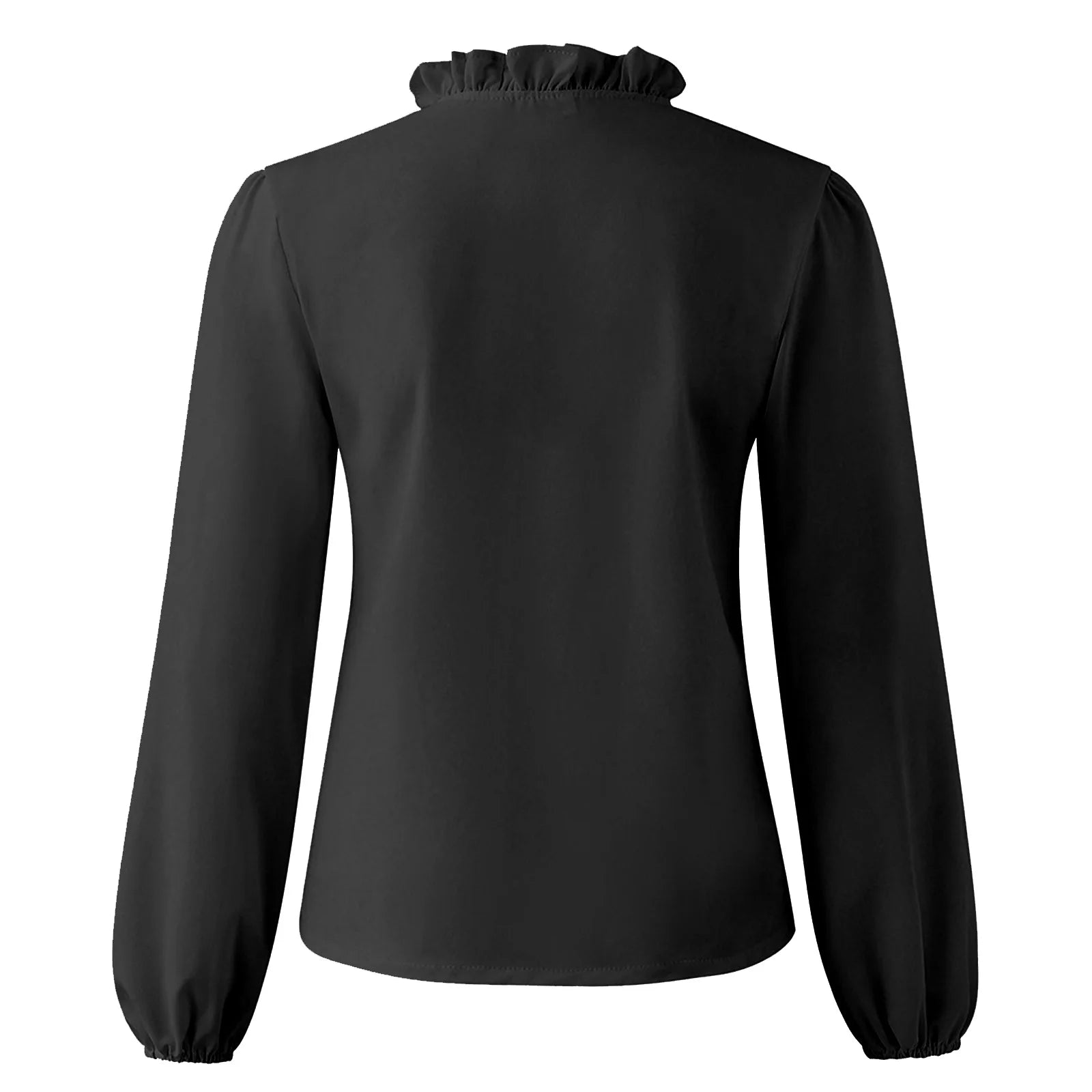 Valeria™ | Blusa con scollo a V e volant delicati