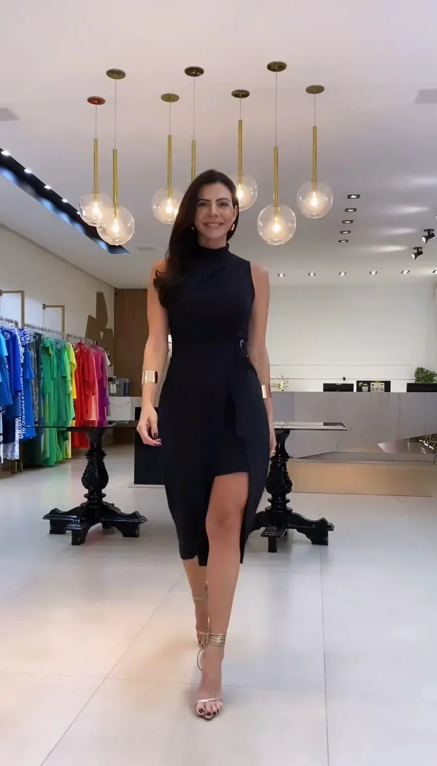 Alessia™ | Abito Asimmetrico Monospalla Elegante