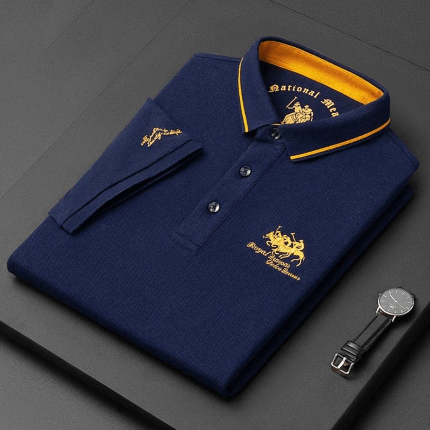 Lorenzo™ | Polo raffinata dal taglio essenziale