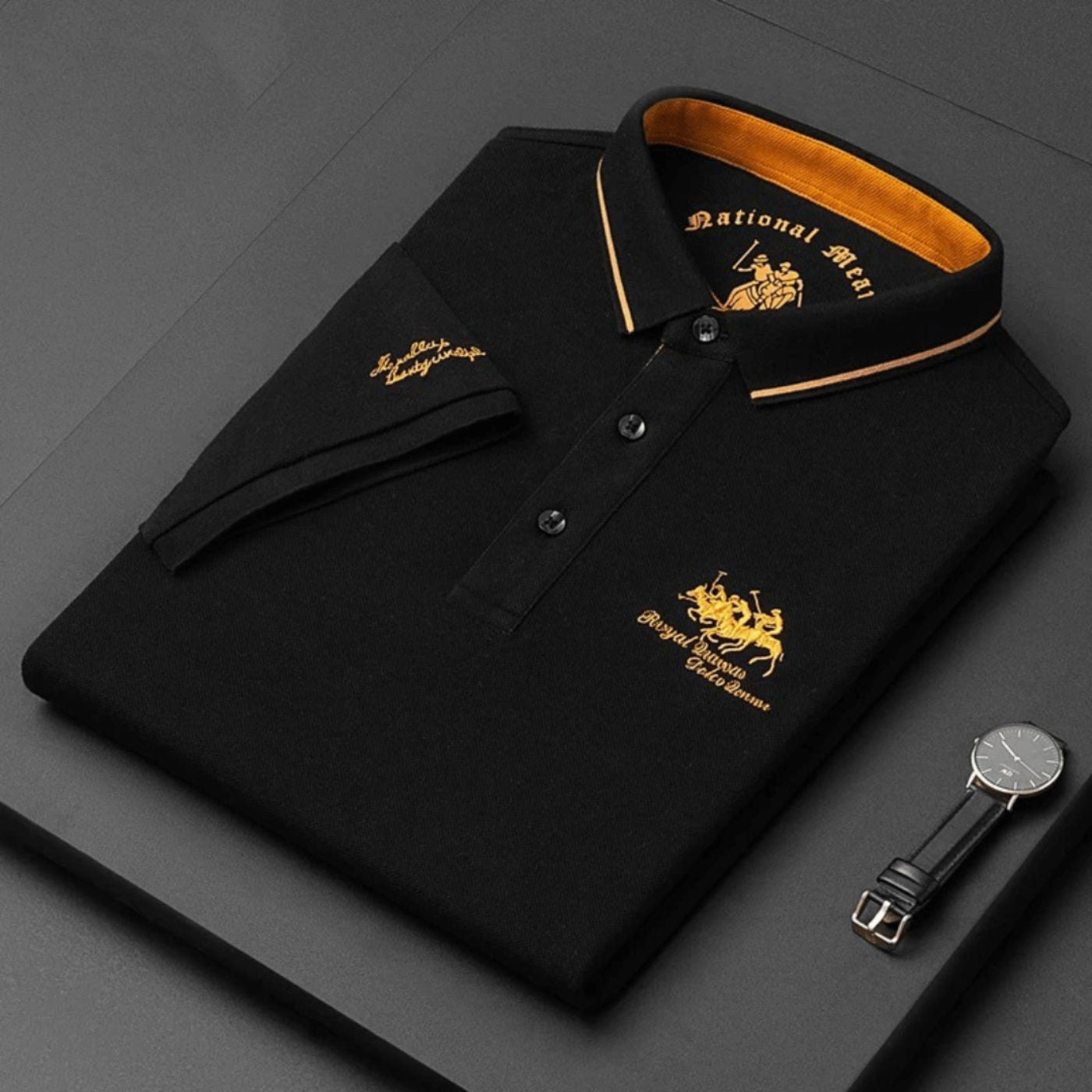 Lorenzo™ | Polo raffinata dal taglio essenziale