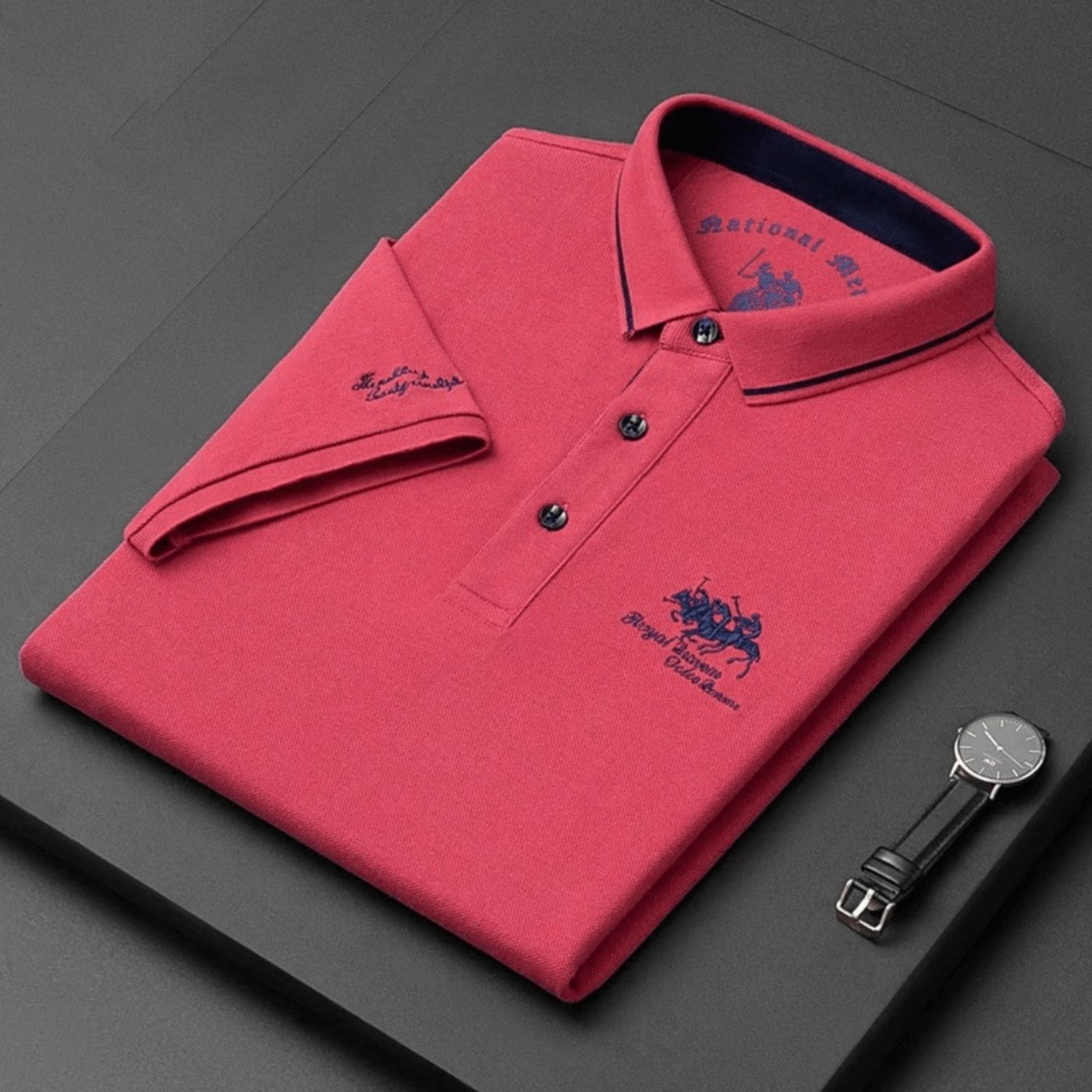 Lorenzo™ | Polo raffinata dal taglio essenziale