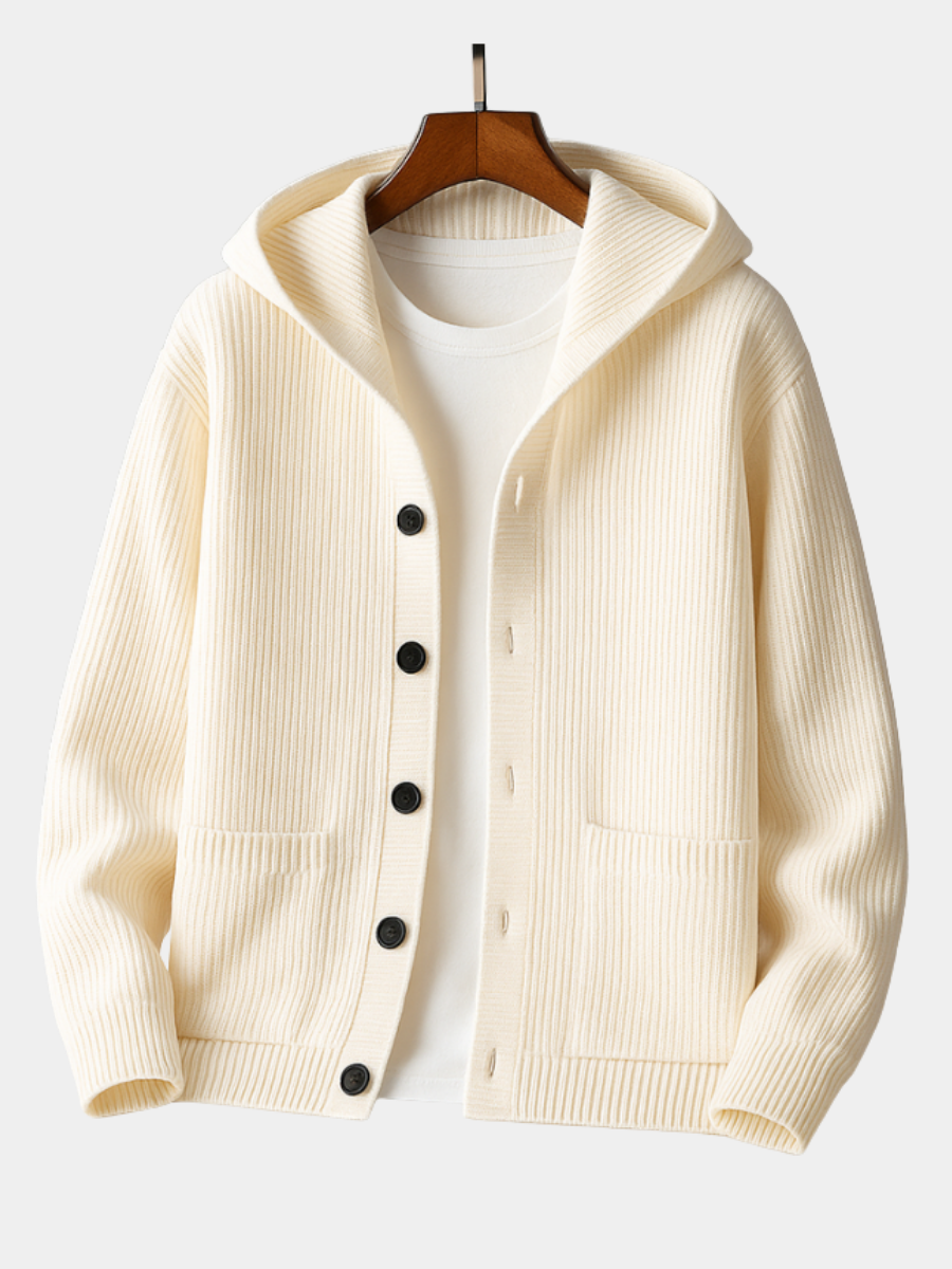SILVORO | CARDIGAN IN LANA DA UOMO