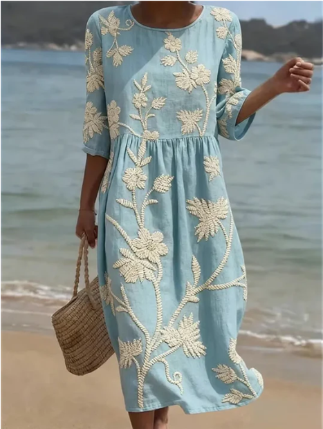 Kelsey | Vestito floreale elegante
