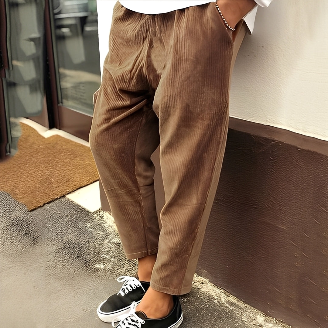 Marvin - Pantaloni Baggy in Cord per Uomo