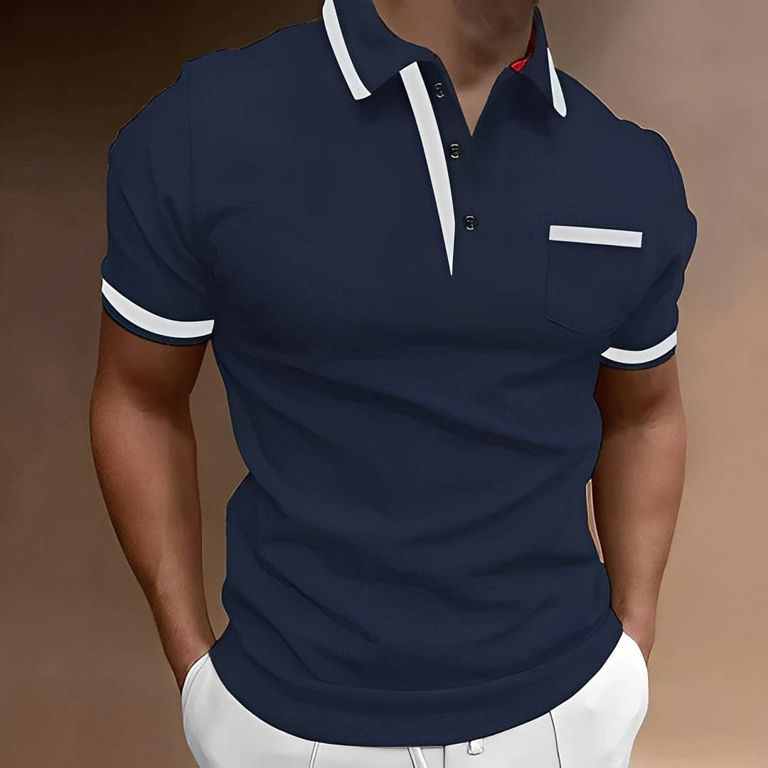 Callahan - Elegante Polo con Tasca per Uomo