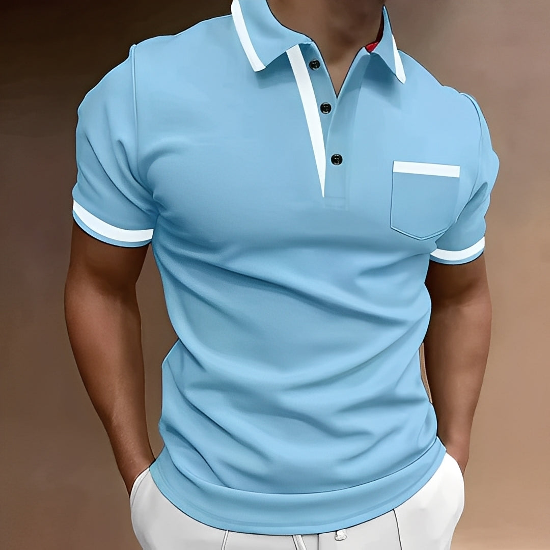 Callahan - Elegante Polo con Tasca per Uomo