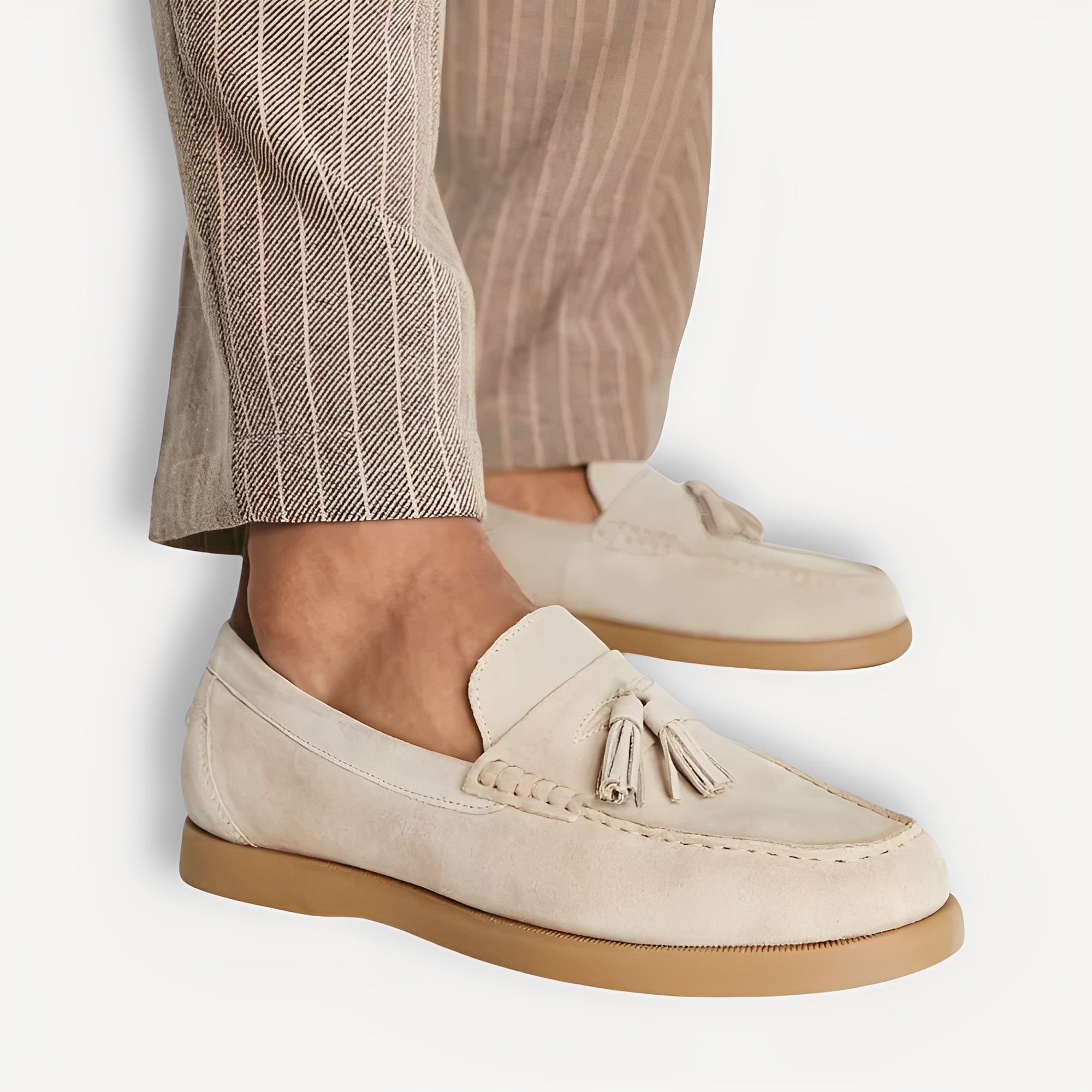 Dixon - Mocassini casual con nappe per uomo