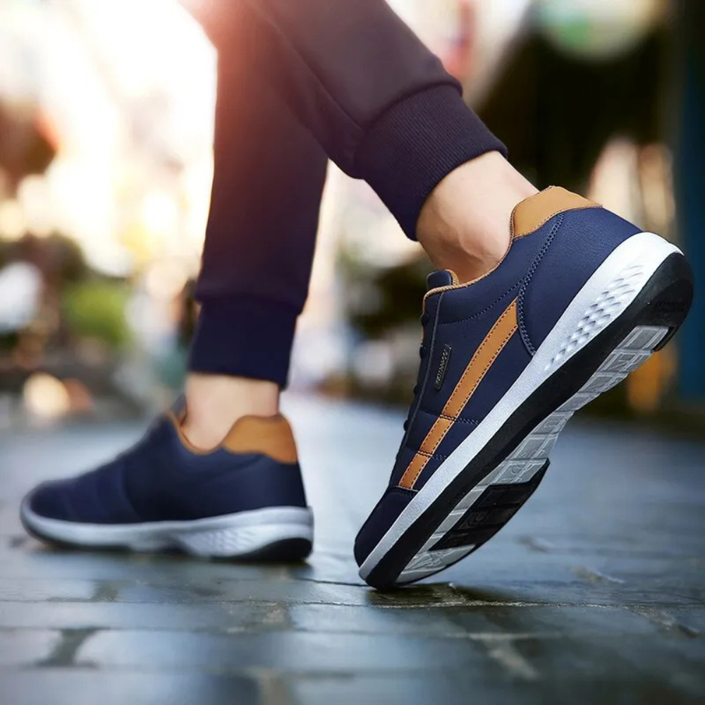 Clarenz - Pelle Ortopediche Sneaker Uomo Comfort