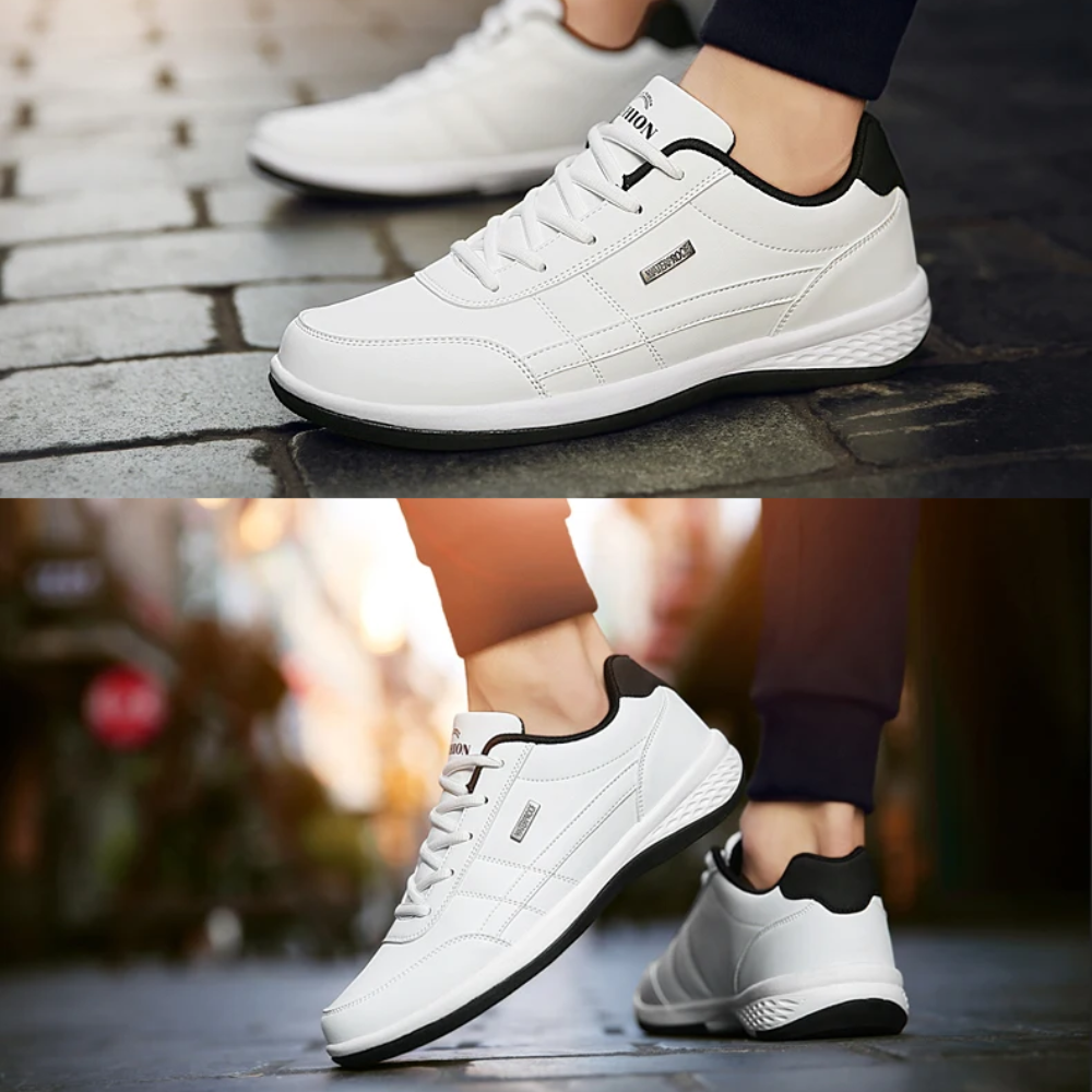 Clarenz - Pelle Ortopediche Sneaker Uomo Comfort