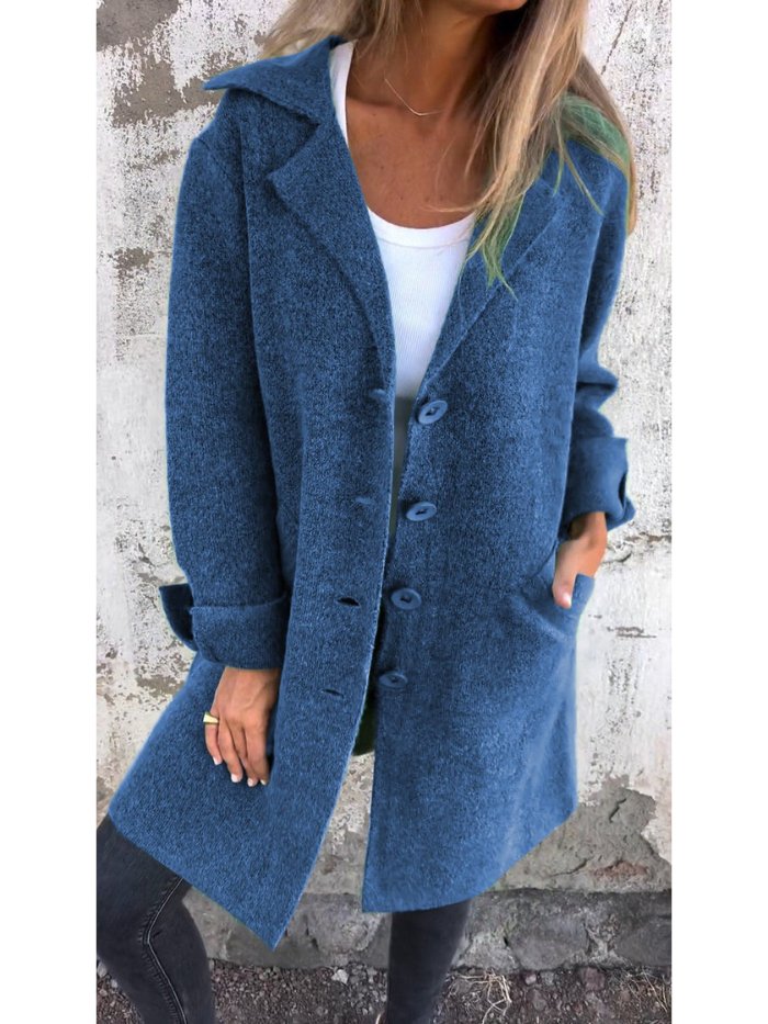 Sofia™ | Cappotto primaverile con colletto a revers