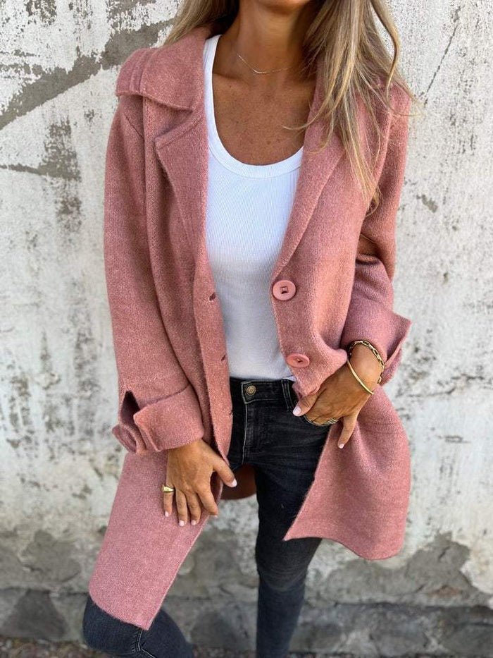 Sofia™ | Cappotto primaverile con colletto a revers