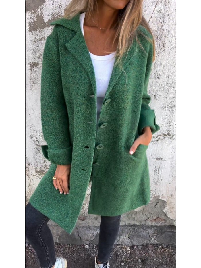 Sofia™ | Cappotto primaverile con colletto a revers