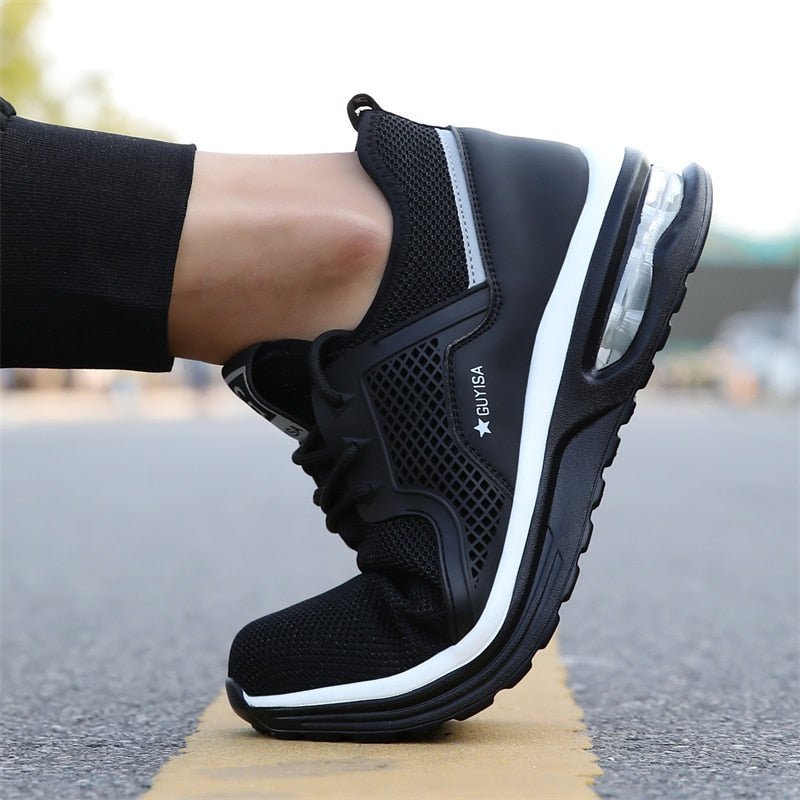 Gideon - Scarpe di sicurezza con puntale in acciaio robuste