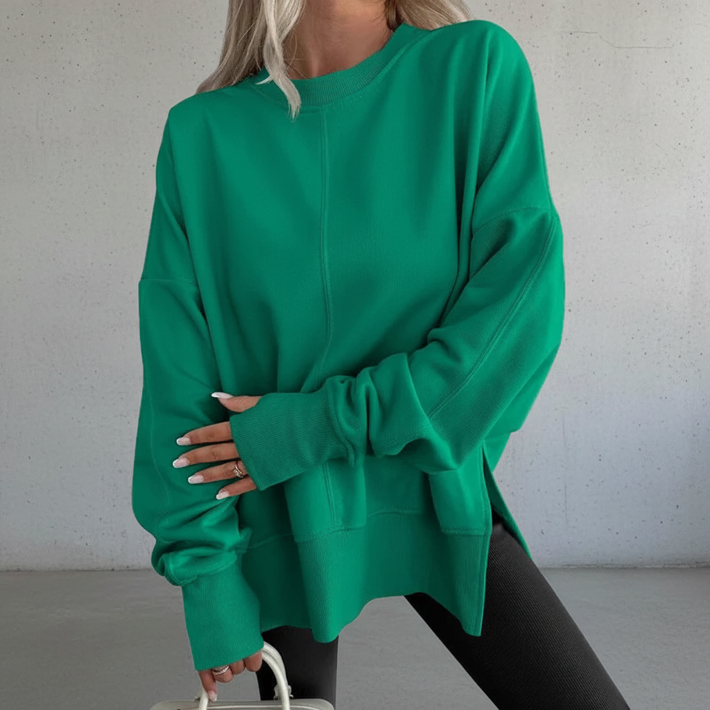 LUMIRA™|FELPA OVERSIZE COMODA