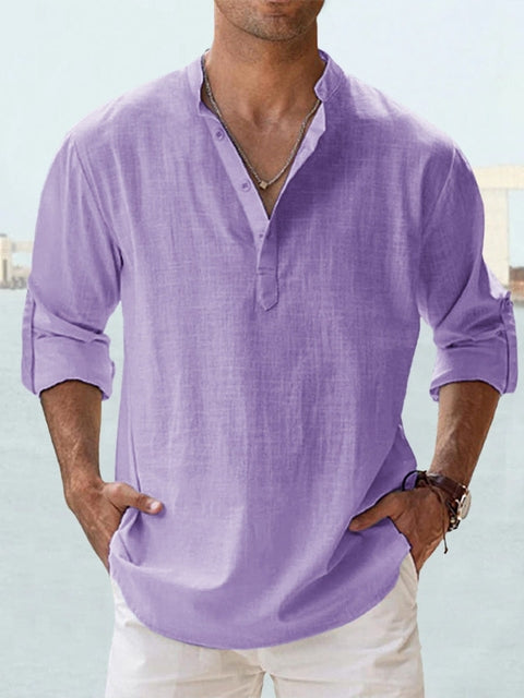 Lorenzo | T-shirt in lino comoda