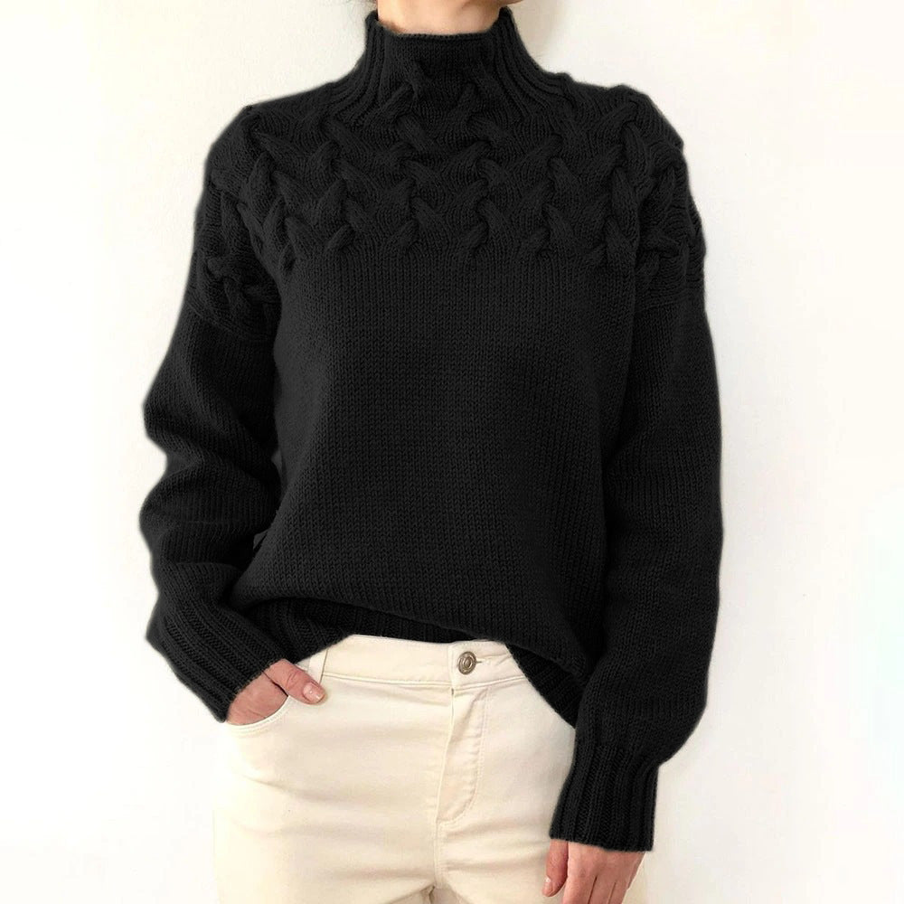 JANE™|MAGLIONE COLLO ALTO